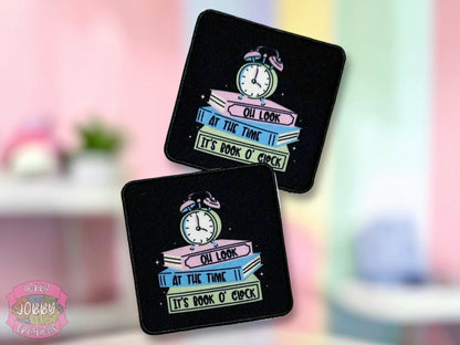 Book O’ Clock Graphic Patch