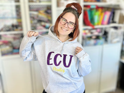 Custom Embroidered School Pride Shirt