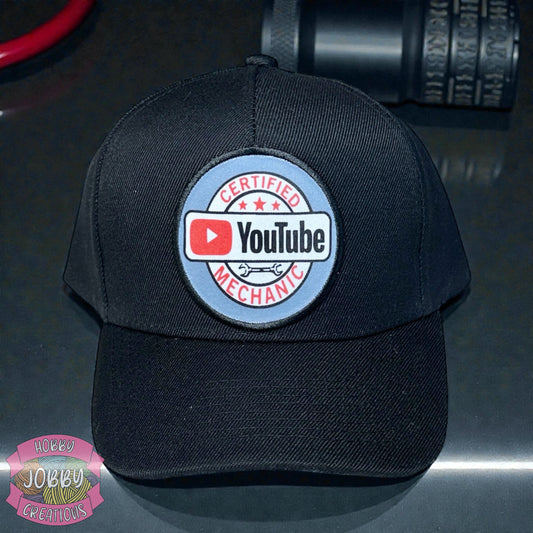 YouTube Mechanic Patch Cap