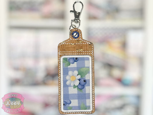 Lip Balm Holder (Blueberries)