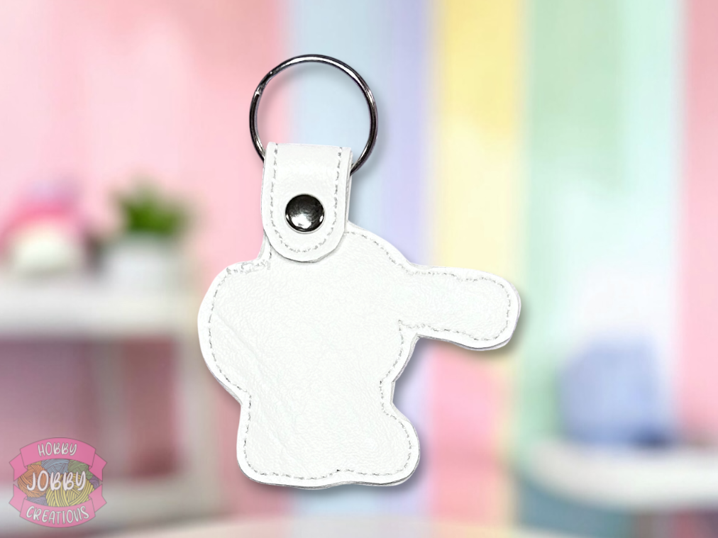 Slay Goose Embroidered Keychain