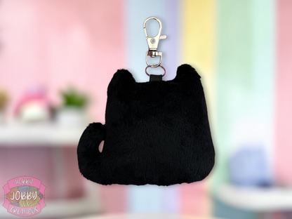 Black Kitty Keychain