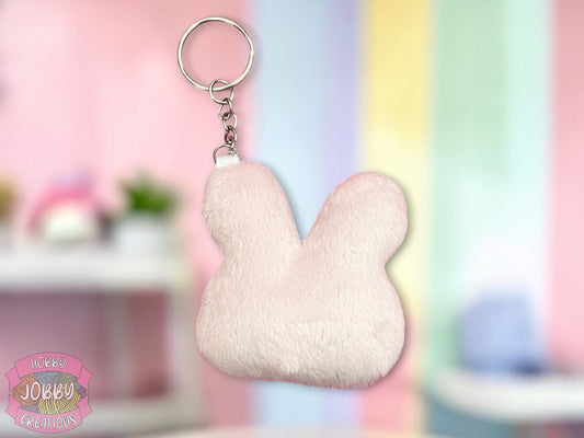 X Eye Bunny Plush Keychain