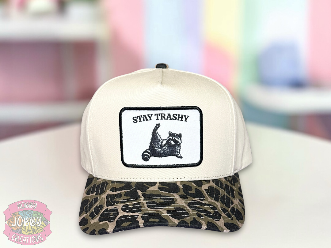 Stay Trashy Patch Hat