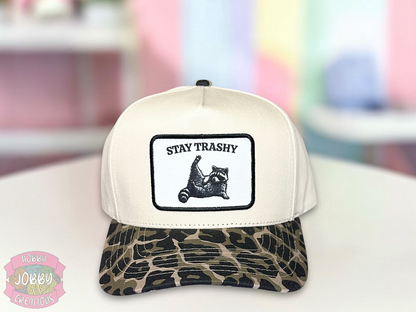 Stay Trashy Patch Hat