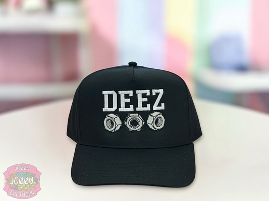 Deez Embroidered Hat