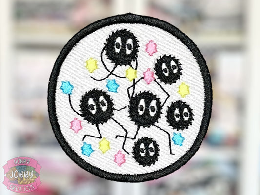 Sooty Friends Embroidered Iron-On Patch