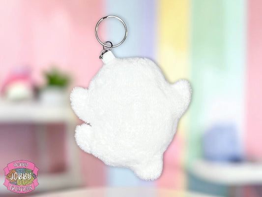 Laughy Ghost Plushie Keychain