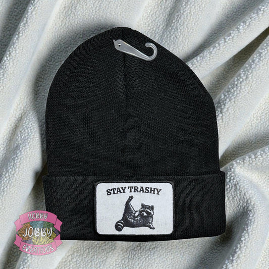 Patch Beanie (Stay Trashy)