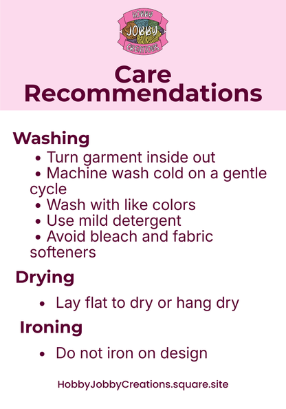 Custom Embroidered School Pride Shirt