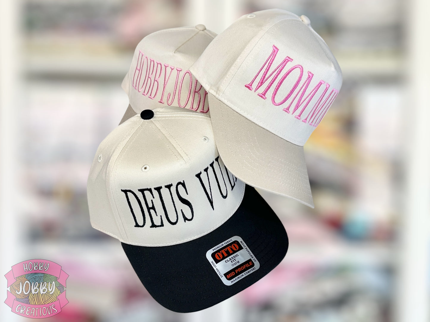 Custom Text Embroidered Hat