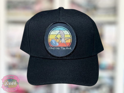 Don't Like This Rock Graphic Patch Cap