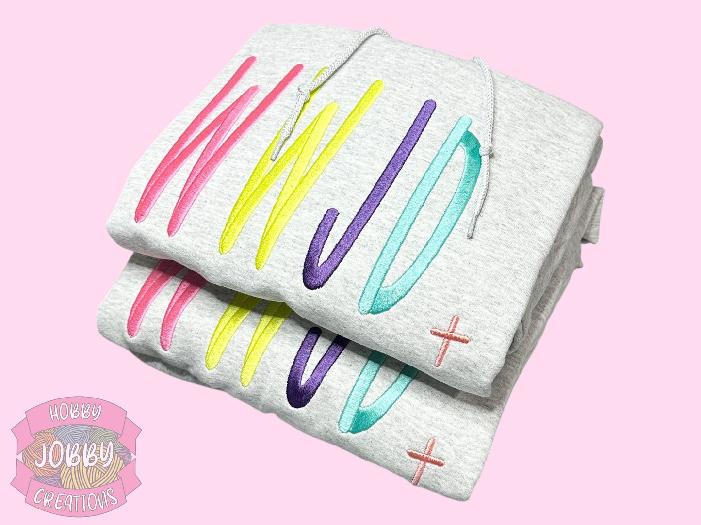 WWJD Embroidered Hoodie