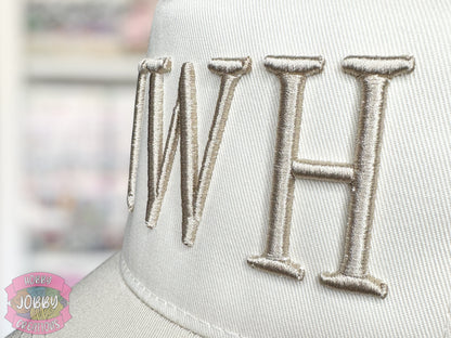 Custom YHWH 3D Puff Embroidered Hat