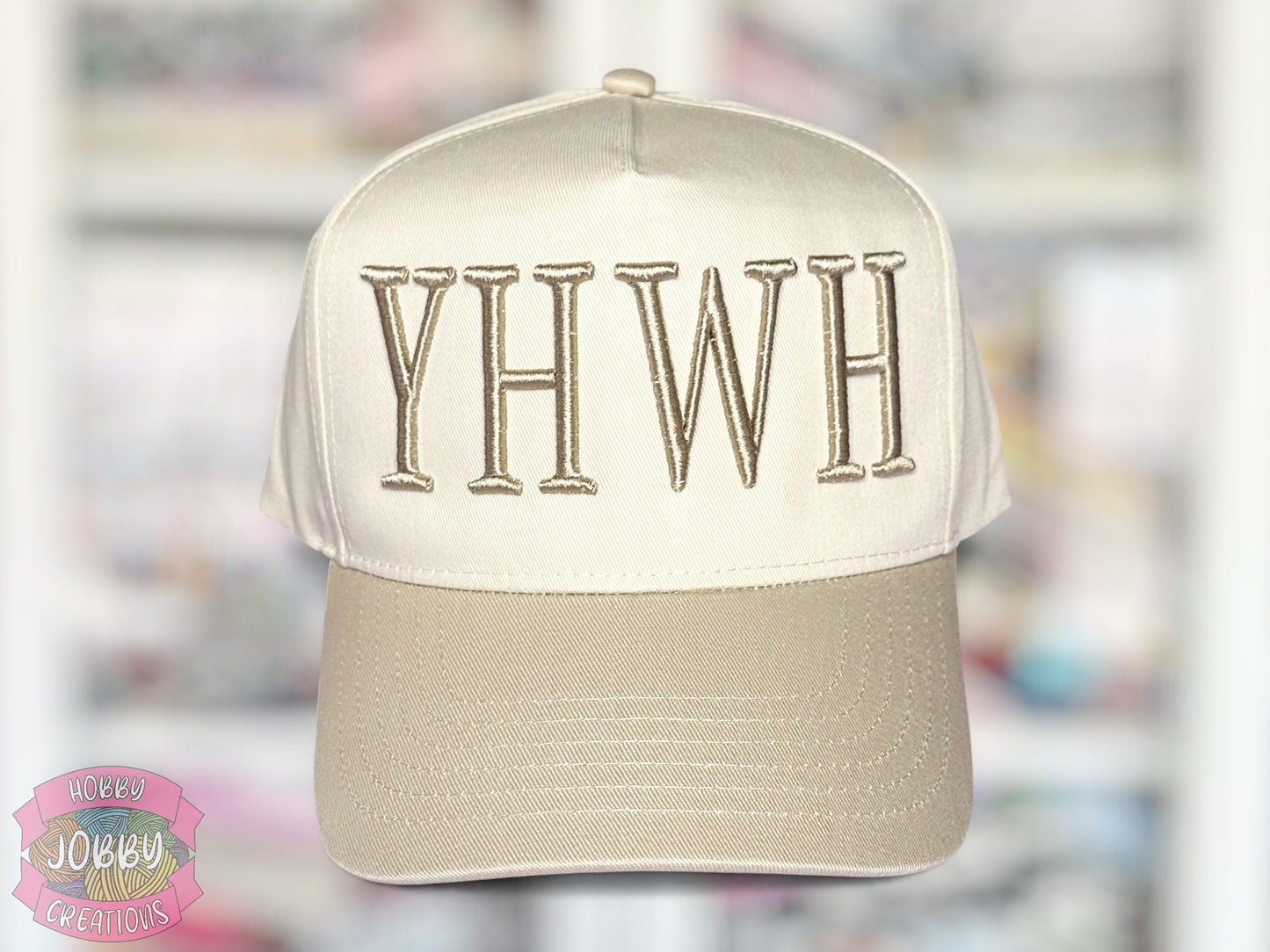 Custom YHWH 3D Puff Embroidered Hat
