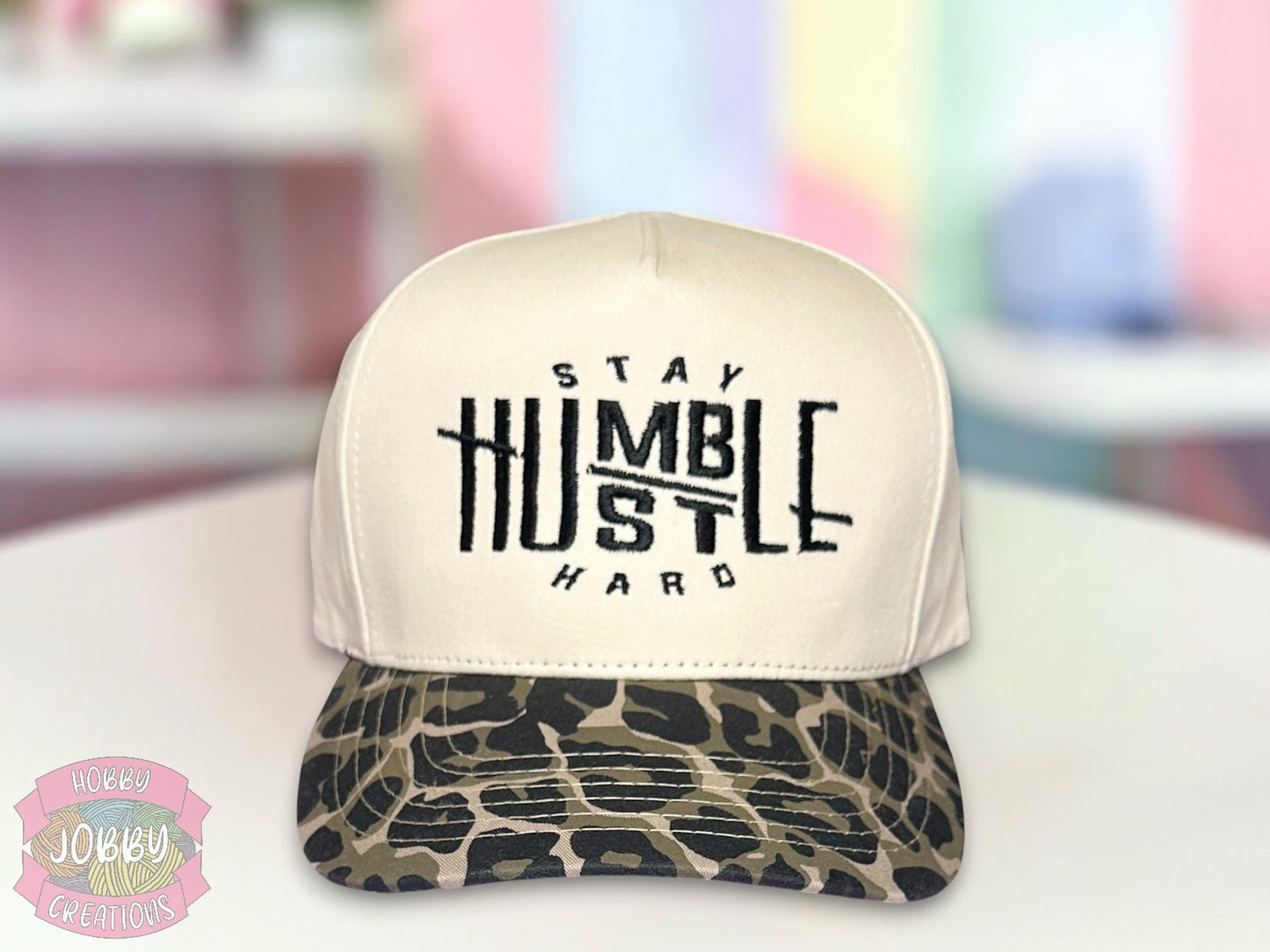 Custom Stay Humble Embroidered Hat