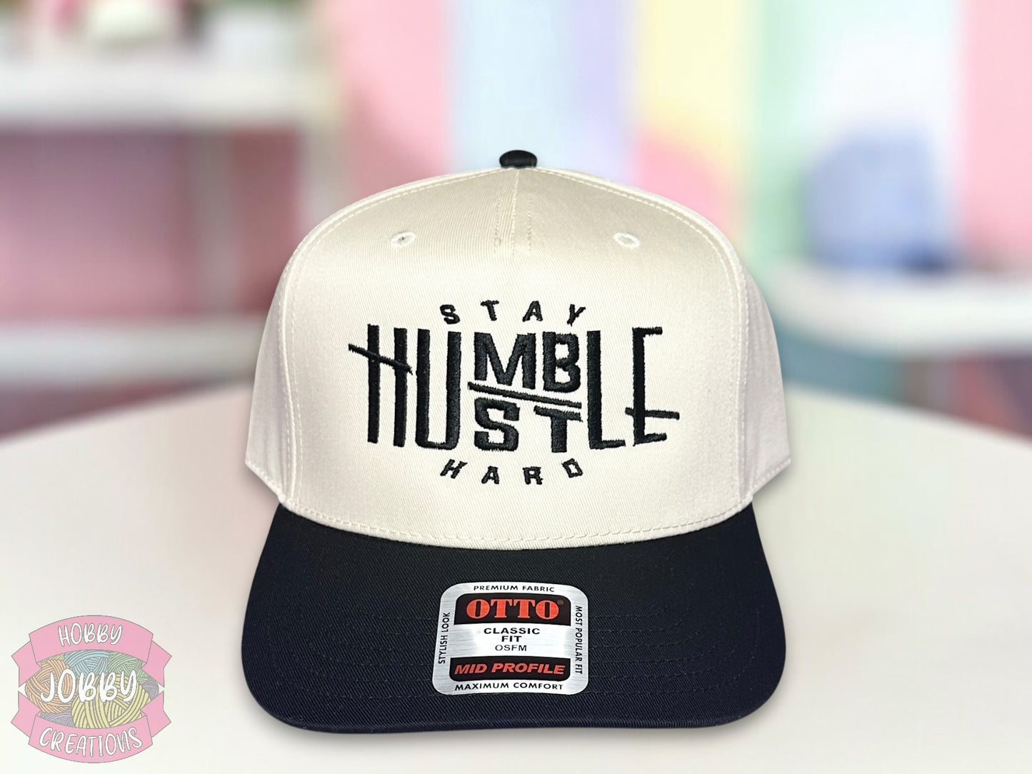 Custom Stay Humble Embroidered Hat