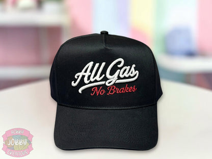 All Gas 3D Puff Embroidered Hat
