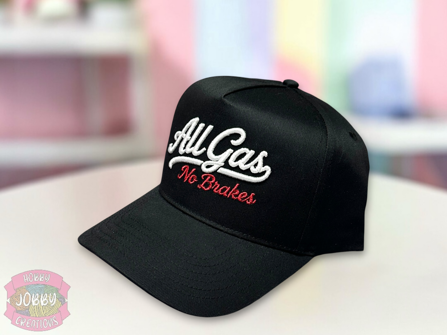 All Gas 3D Puff Embroidered Hat