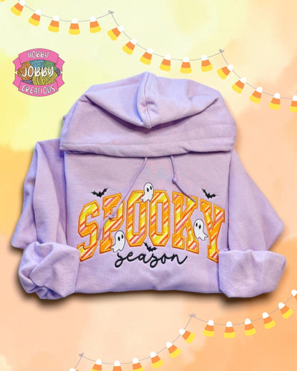 Spooky Season Embroidered Hoodie