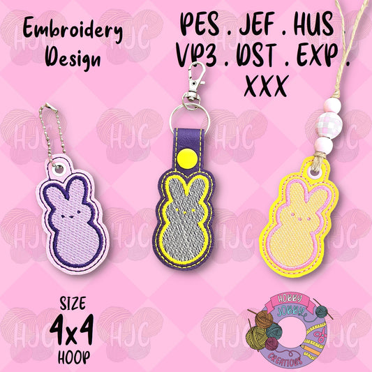 Easter Treat Snap Tab / Eyelet Digital Embroidery Design