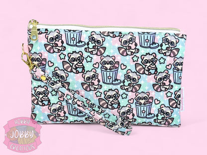 Wristlet Bag (Trash Pandas)