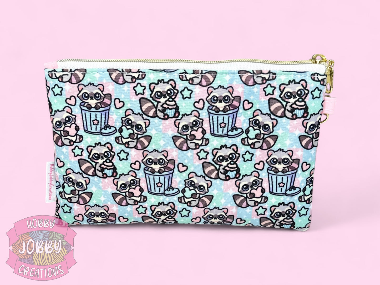 Wristlet Bag (Trash Pandas)