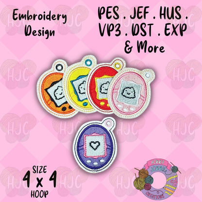 90s Pet Eyelet Digital Embroidery Design