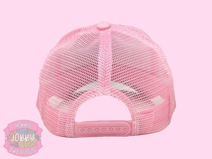 amen. Hat (Pink w/ White)