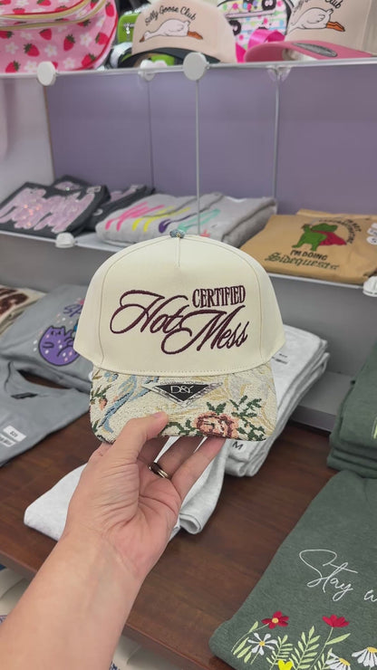 Certified Hot Mess Embroidered Hat