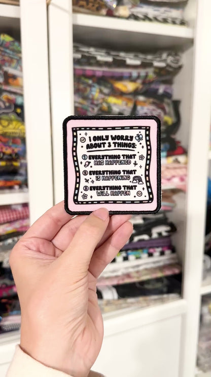 Worry List Graphic Patch