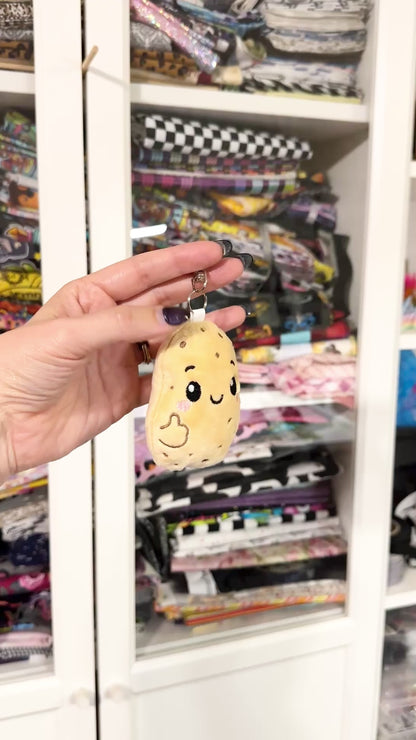 Potato Plushie Keychain